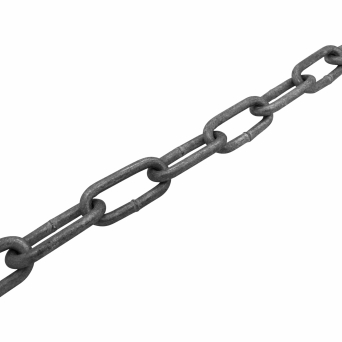 Self Colour Long Link Chains to DIN 763