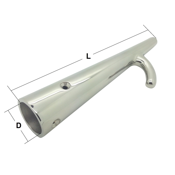 189mm Stainless Steel Boat Hook Head