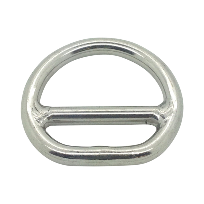 Stainless Steel Double Bar Dee Rings