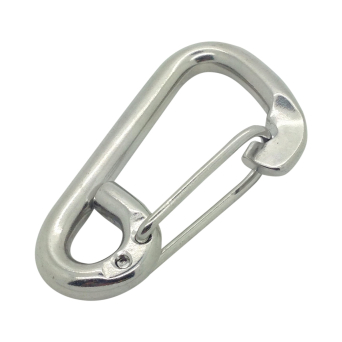 Stainless Steel Formed Eye Carbine Hooks