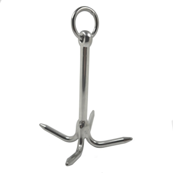 Stainless Steel Four Prong Grapnels