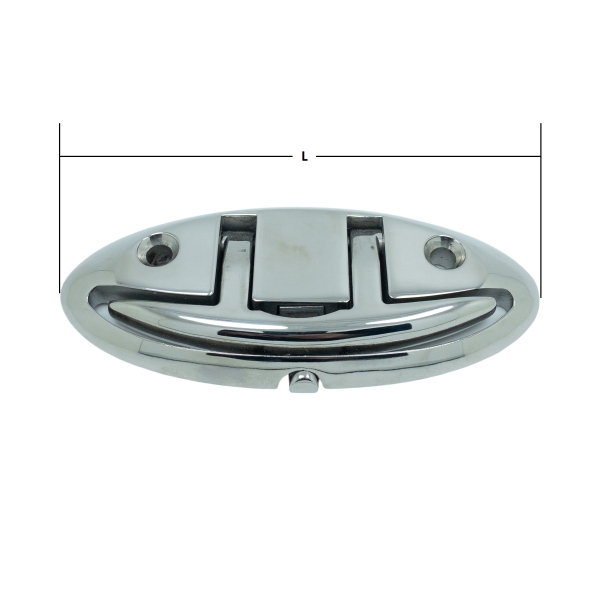 125mm Stainless Steel Surface Mounted Folding Cleat