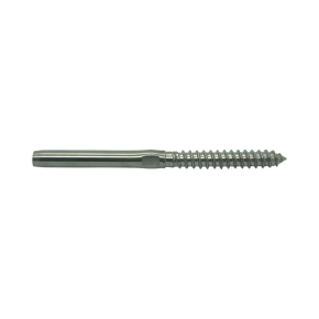Stainless Steel Swage Stud Terminals with Wood Screw