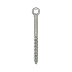 Stainless Steel Woodscrew Eye Bolts with Small Eye