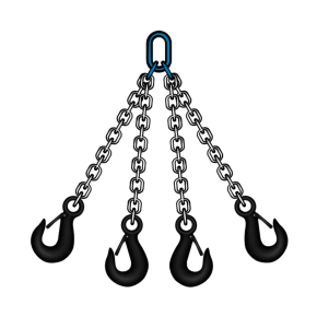 Grade 100 4 Leg Chain Sling