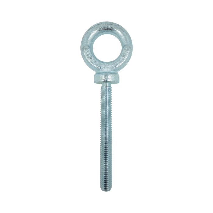 Zinc Plated Long Shank Dynamo Eye Bolts to B.S. 4278 Table 3