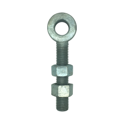 Zinc Plated Gate Eye Bolts with Nuts (Swing Bolts)