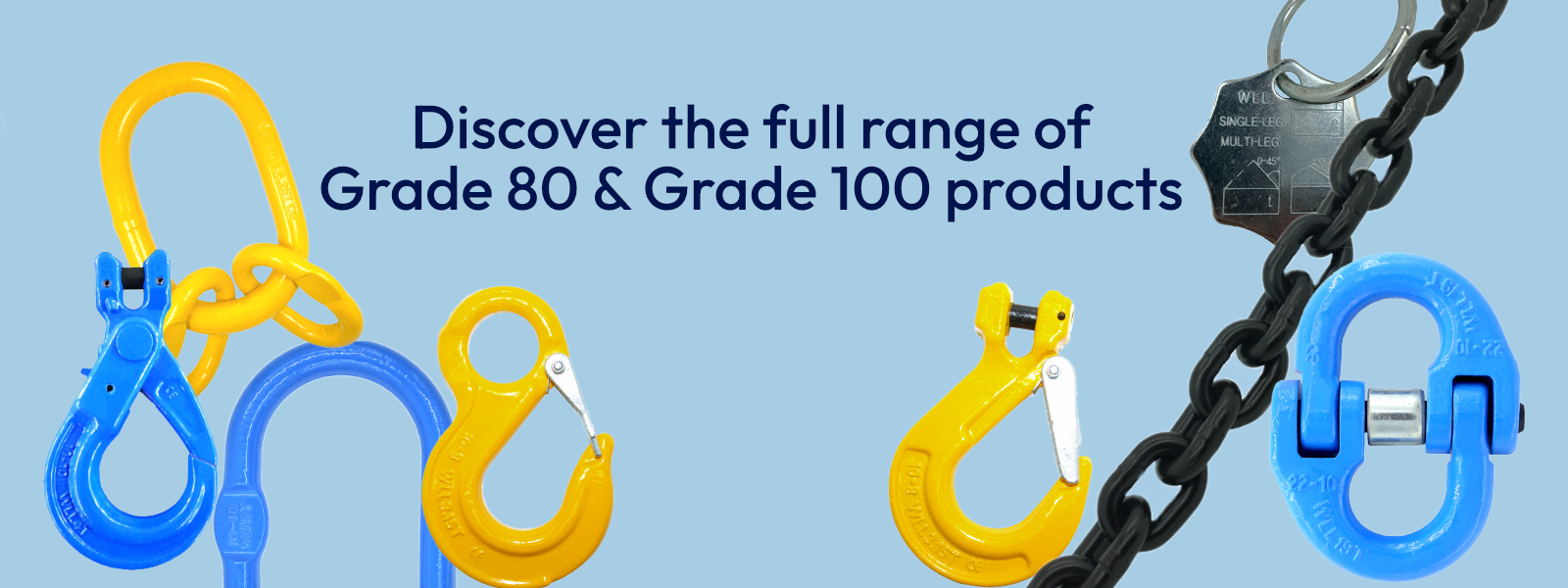 Discover the full range of Grade 80 & Grade 100 products