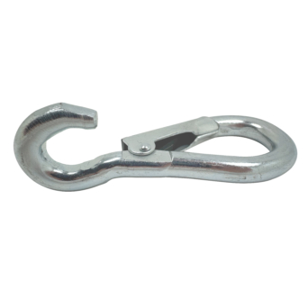 Zinc Plated Spring Hooks to Crue (Eye to Close)