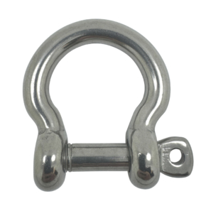 Stainless Steel Captive Pin Bow Shackles