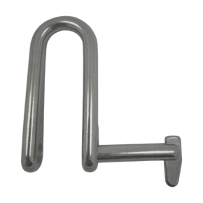 Stainless Steel Long Flat Dee Shackles with Locking Pin