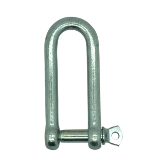 Electro Galvanised Long Dee Shackles