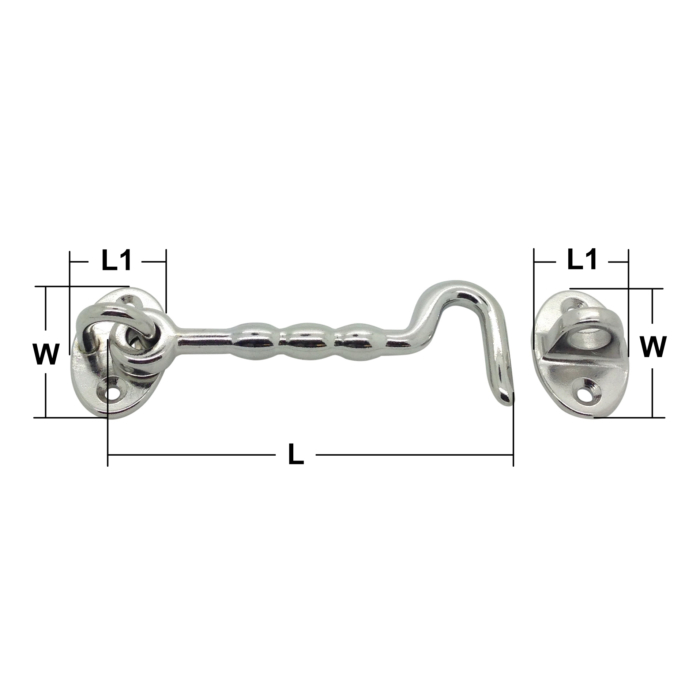Stainless Steel Cabin Door Hooks