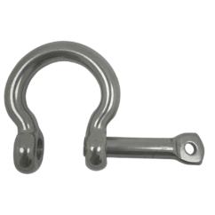 Stainless Steel Captive Pin Bow Shackles