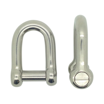 Stainless Steel Countersunk Pin Dee Shackles