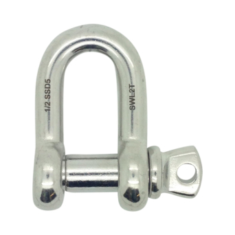 Stainless Steel Load Rated Dee Shackles