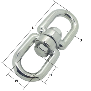 Stainless Steel Swivels – Eye & Eye