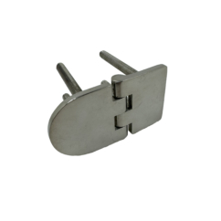 Stainless Steel Small Oval Hinges with Threaded Stud