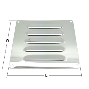 120mm Stainless Steel Vertical Vent