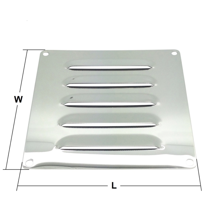 120mm Stainless Steel Vertical Vent