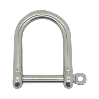 Stainless Steel Wide Jaw Dee Shackles