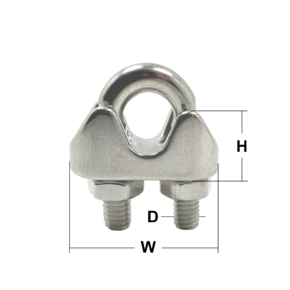 5mm Stainless Steel Wire Rope Grip