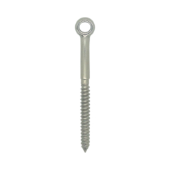 Stainless Steel Woodscrew Eye Bolts with Small Eye
