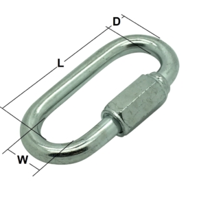3.5mm Zinc Plated Quick Link