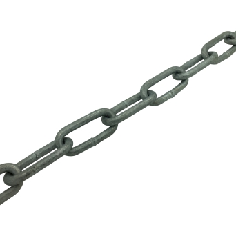 Galvanised Long Link Chains to DIN 763
