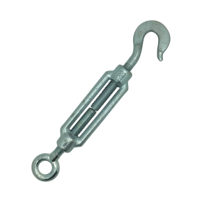 M12 Electro Galvanised Straining Screw – Hook & Eye
