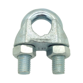 12mm Electro Galvanised Wire Rope Grip to DIN 741