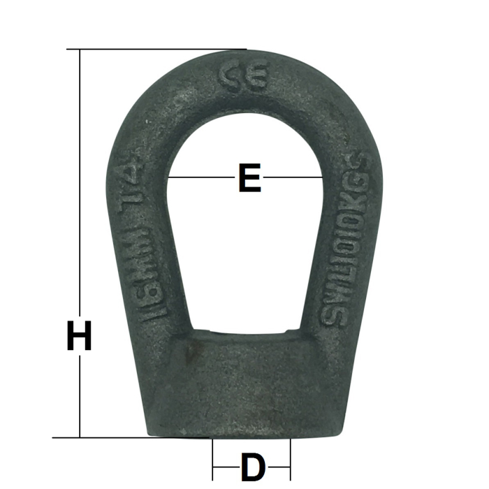 M12 Self Colour Bow Nut to B.S. 3974