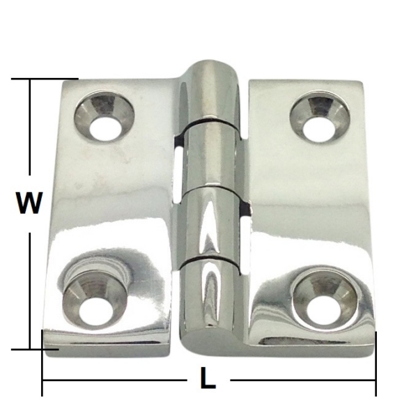 50mm Stainless Steel Butt Hinge