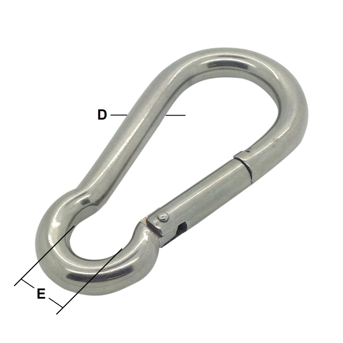Stainless Steel Carbine Hooks