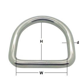 Stainless Steel Welded Dee Rings