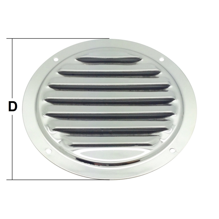 125mm Stainless Steel Round Vent