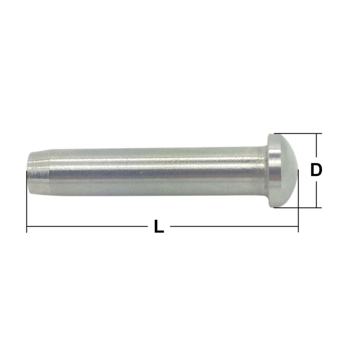 Stainless Steel Swage Dome Head Terminals