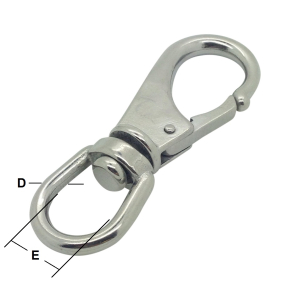 Stainless Steel Swivel Eye Boat Snaps