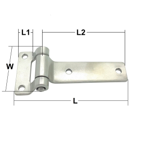 134mm Stainless Steel Tee Hinge