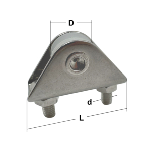 13mm Stainless Steel Upright Pulley