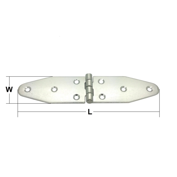 180mm Stainless Steel Wing Hinge