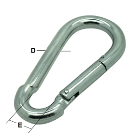 Zinc Plated Carbine Hooks