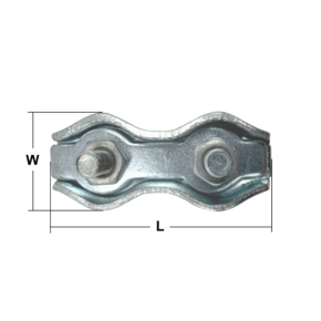 Zinc Plated Duplex Wire Rope Grips