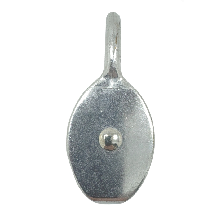 Zinc Plated Single Awning Pulleys with Nylon Wheel