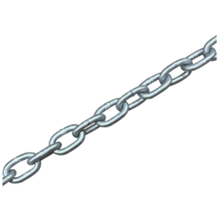 Galvanised Mid Link Chains