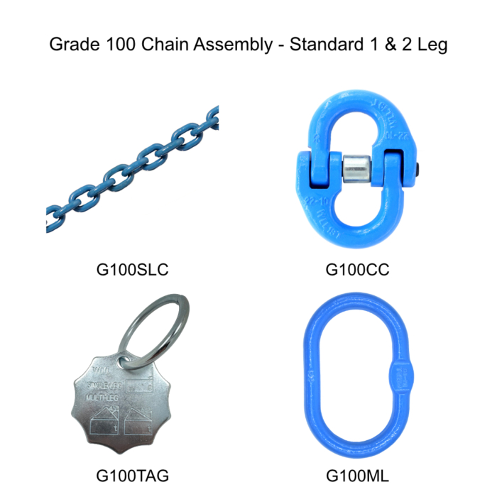 Grade 100 Chain Slings
