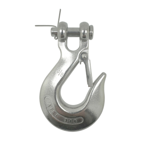Stainless Steel Clevis Sling Hooks with Safety Catch