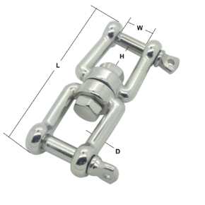 Stainless Steel Swivels – Jaw & Jaw