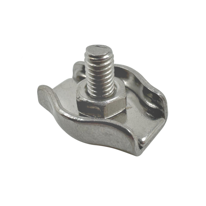 Decon Edrive Simplex 6mm Stainless Steel Simplex Wire Rope Grip | Deacon