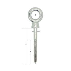 Stainless Steel Woodscrew Eye Bolts
